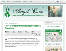 Tablet Screenshot of angelcove.us